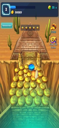 Coin Dozer 3D Coin Pusher Game Image