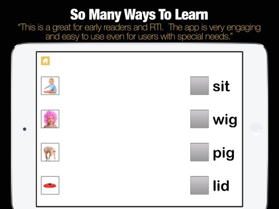 CVC Words Reader - Learn to Read 3 Letter Words screenshot