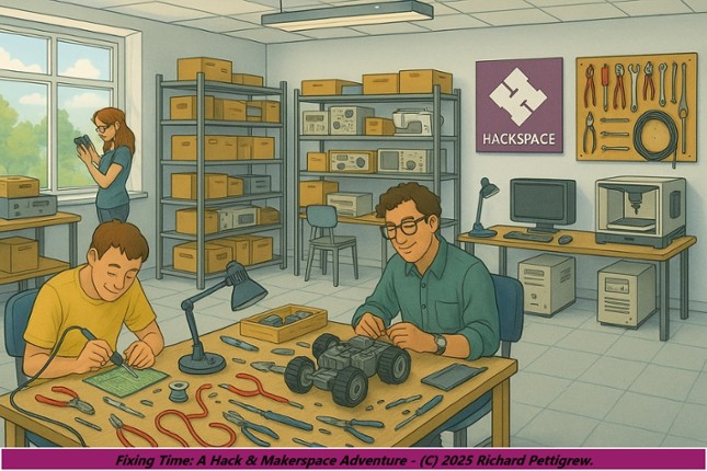 Fixing Time: A Hack & Makerspace Adventure (TALP) Image