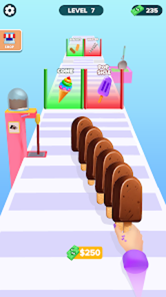 Ice Cream Stack Runner Games screenshot