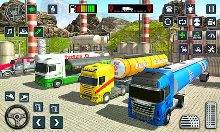 Oil Tanker Truck Transport Image