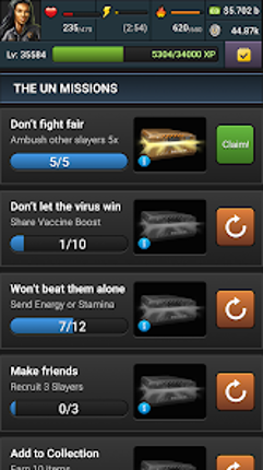 Zombie Slayer: Text RPG MMORPG screenshot