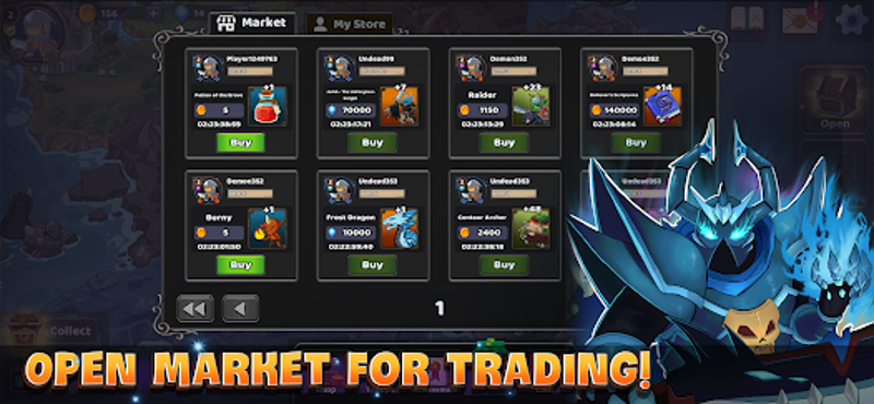 Mega War - Heroes Land screenshot