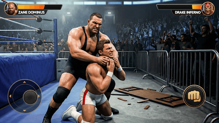 Wrestling 3d: Revolution Game screenshot