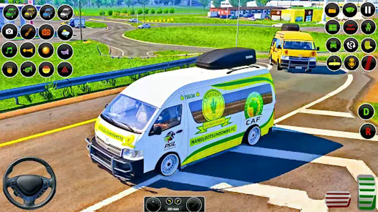 Dubai Van Driving Van Games 3D screenshot