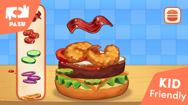 Burger Maker Kids Cooking Game Image