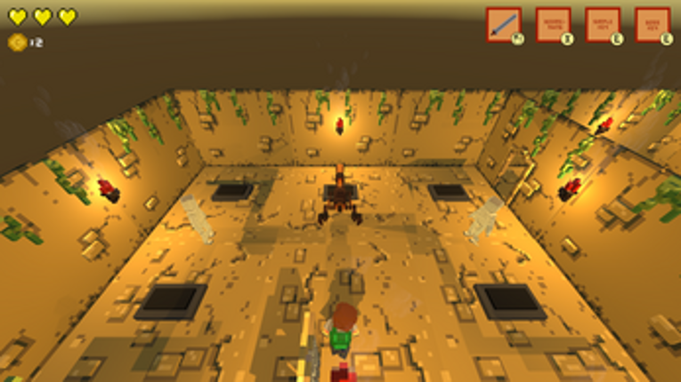 3D Dot Game - Desertic Heroes screenshot