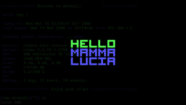 Hello Mamma Lucia Image