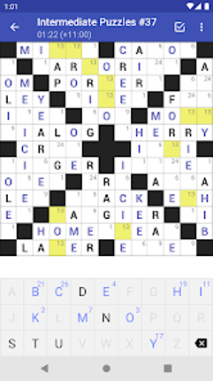 Codeword Puzzles (Crosswords) screenshot