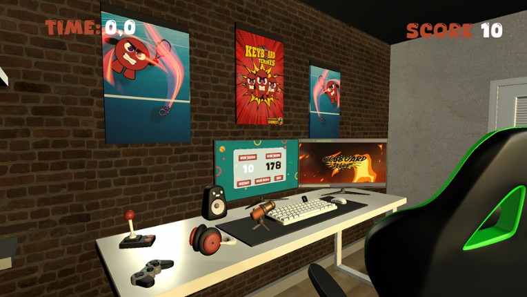 Keyboard Tennis screenshot
