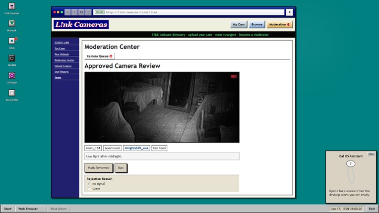 Link Cameras screenshot