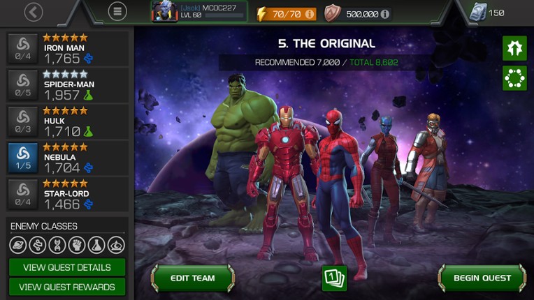 Marvel Contest of Champions screenshot