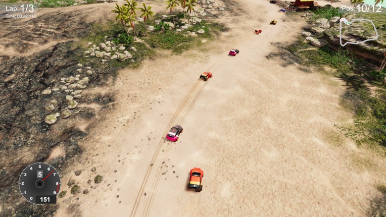 Neon Curves Racing screenshot