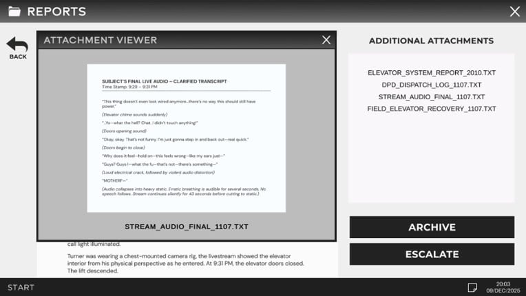 The Archive screenshot