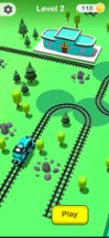 Track The Train 3D Image