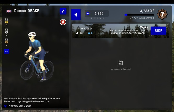 Velo Pro Racer screenshot