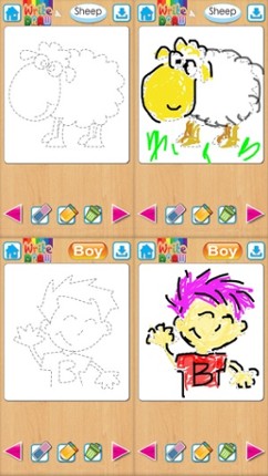 Write Draw Free - Learning Writing, Drawing, Fill Color & Words screenshot