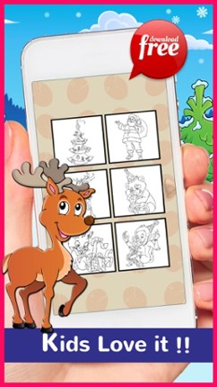 Christmas Coloring Pages For Kids And Toddlers! screenshot