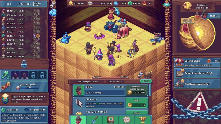 Click Click Dig: Idle Mine screenshot