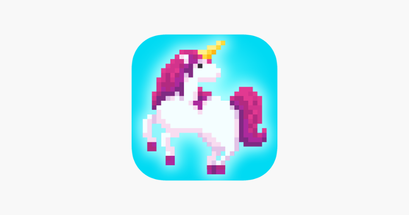 Color by number pixel art page Image