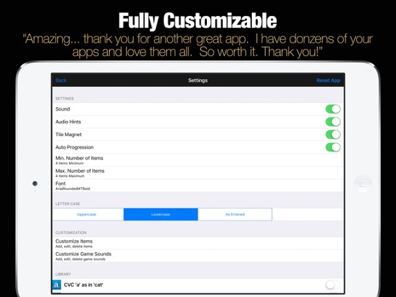 CVC Words Reader - Learn to Read 3 Letter Words screenshot