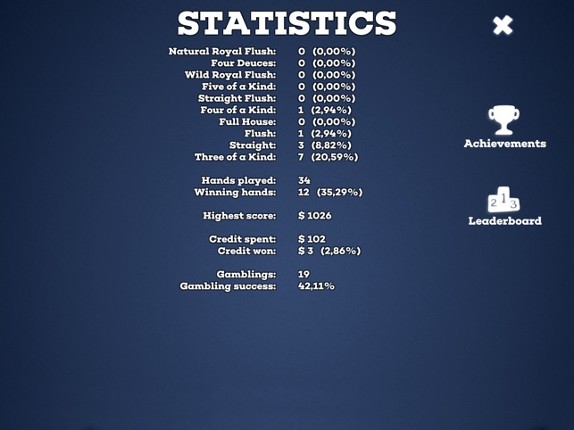 Deuces Wild * Video Poker screenshot