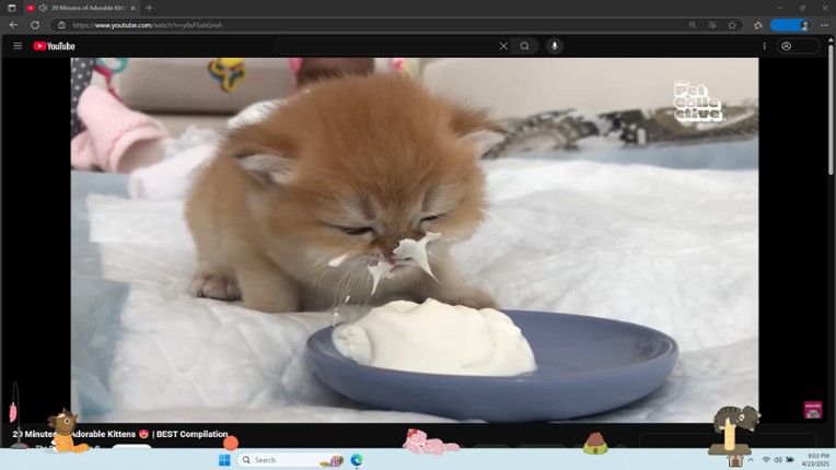 Digital Desktop Cats screenshot