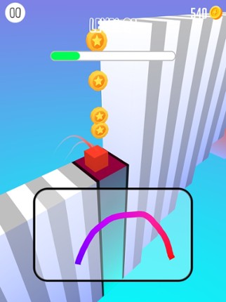 Draw Jump 3D : Bouncy Cube Image