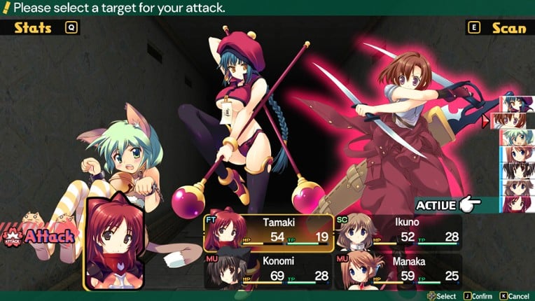 Dungeon Travelers: To Heart 2 in Another World screenshot