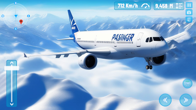 Airplane flight Simulator Game Image