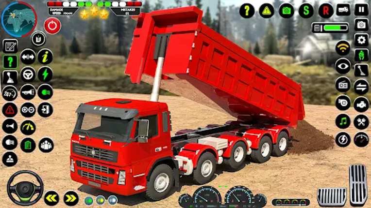 Cargo Truck 3D City Truck Game screenshot