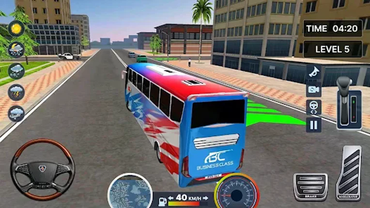 Offline Bus Driving Bus Game screenshot