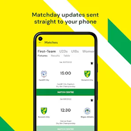 Norwich City FC screenshot