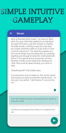 Serum: Sci-Fi Text Adventure Image