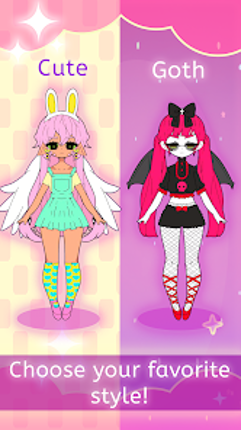 Moon's Closet dress up game Image