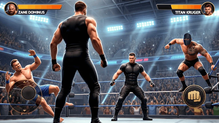 Wrestling 3d: Revolution Game screenshot