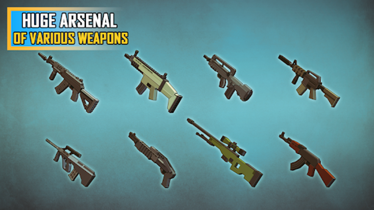 Pixel Grand Battle 3D screenshot