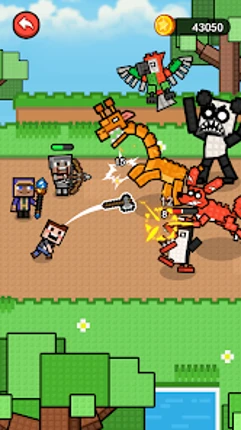 Merge Block Beast:Animal Clash screenshot