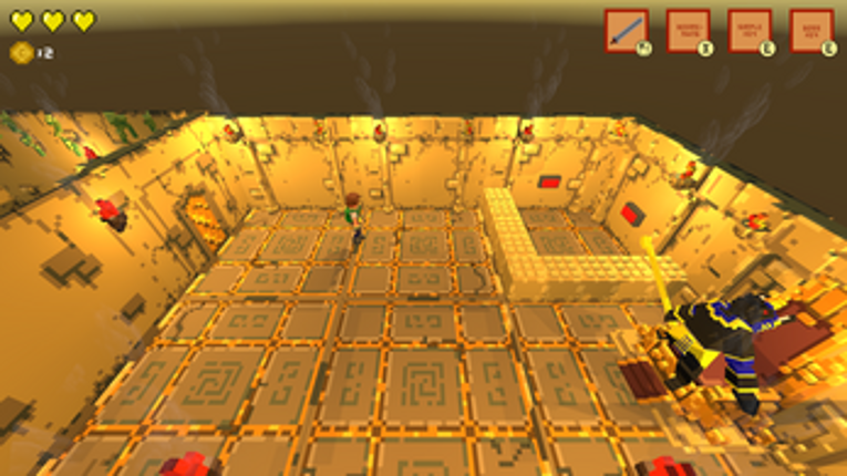3D Dot Game - Desertic Heroes screenshot