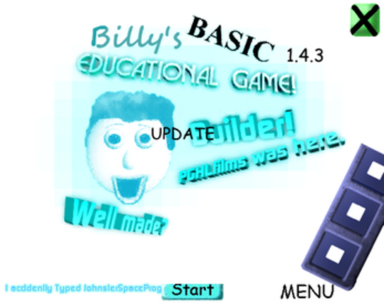 Billy's Basics Version 1.4.3 Update screenshot