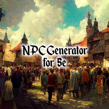 NPC Generator for 5e - Foundry VTT Module Image