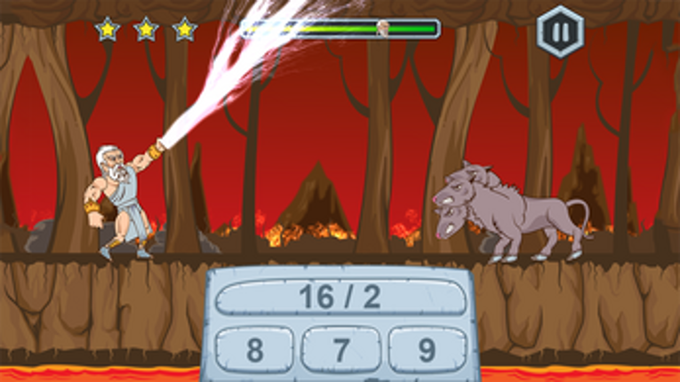 Zeus vs Monsters - Math Game screenshot