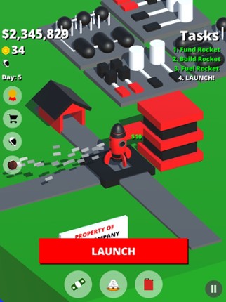 Idle Space Company Tycoon screenshot