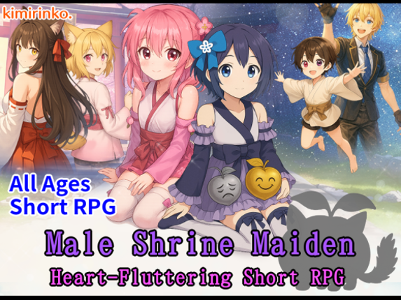 Male Shrine Maiden Heart-Fluttering Short RPG Image