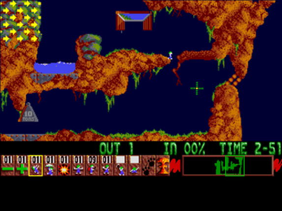 More! Lemmings (Amiga, CD32, CDTV) screenshot