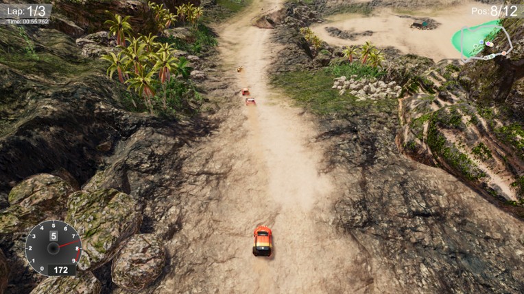 Neon Curves Racing screenshot