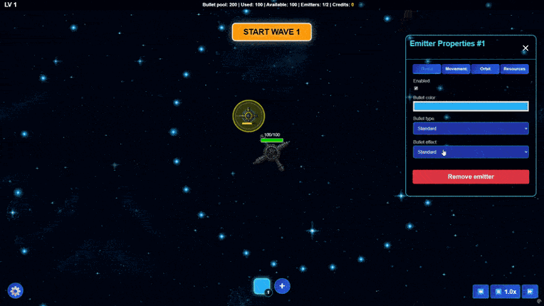 Pattern Survivors: Bullet Hell (Create Chaos) screenshot