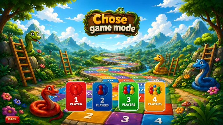 Snakes and Ladders - Multiplayer 1v1 Image