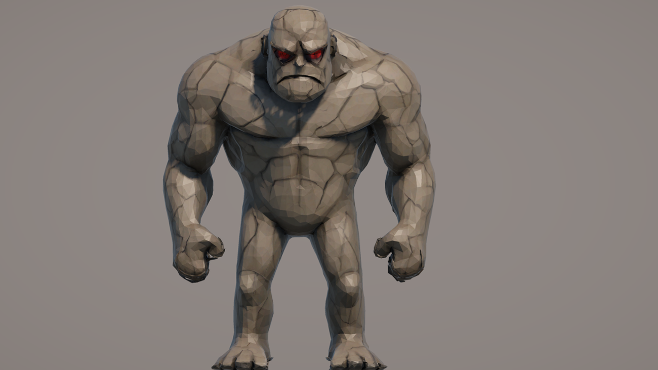 Games like Stone Man Cartoon Character