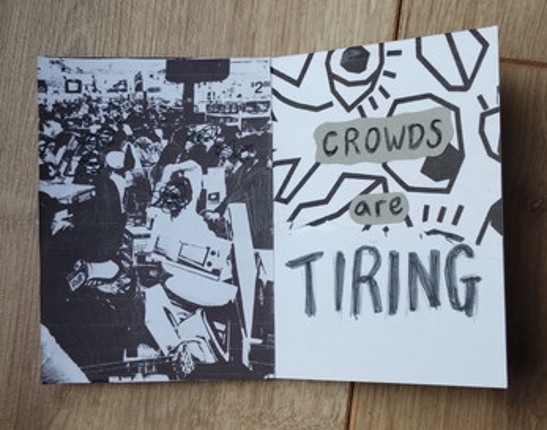Tired zine screenshot